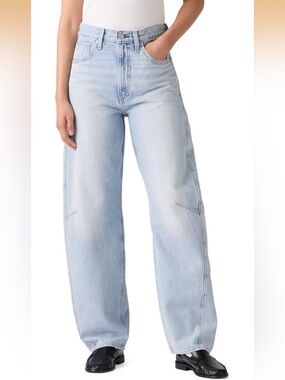 Levi’s cinch tab waist barrel jeans